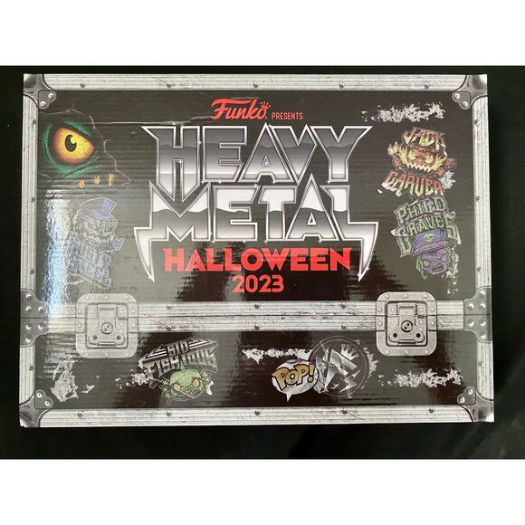 Funko Other - Funko Heavy Metal Halloween 2023 Box Rusty Steel, Atomic Freddy, Freddy Mysterio